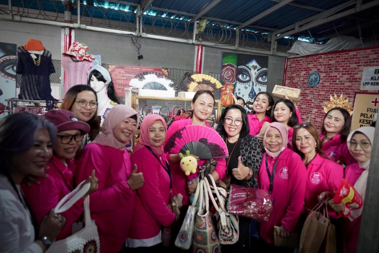 GOW Badung Gelar Aksi Sosial di Lapas Perempuan Kerobokan Peringati HAN