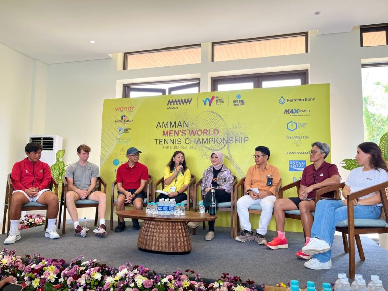 Turnamen Tennis Internasional “Amman Men’s World Tennis Championship” Kembali Digelar di Bali