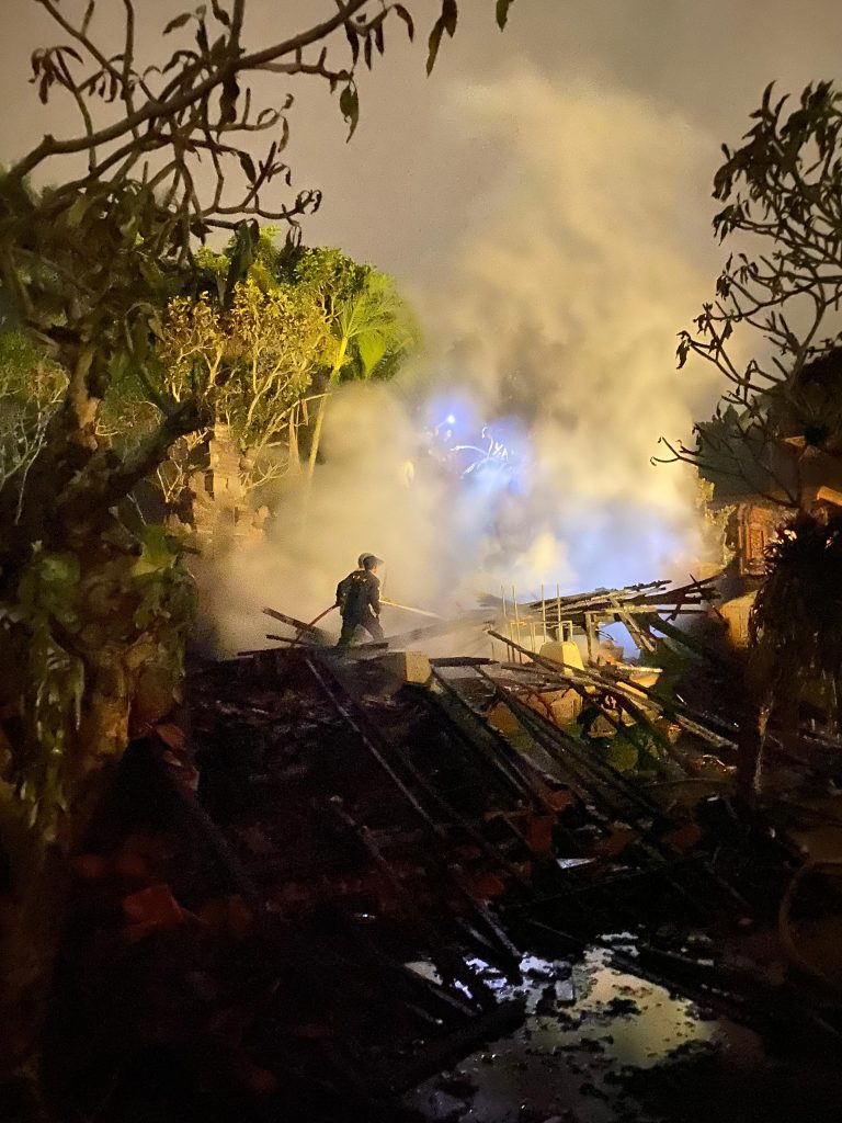 Dua Bangunan Pura di Ubud Terbakar, Kerugian Capai Rp 1,7 Miliar
