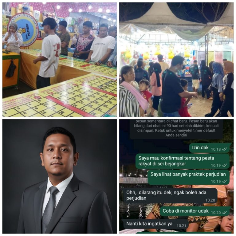 Lapangan Bola Sei Bejangkar Diduga Jadi Tempat Judi Berkedok Pasar Malam, Warga Minta Kapolres Batu Bara Segera Bertindak