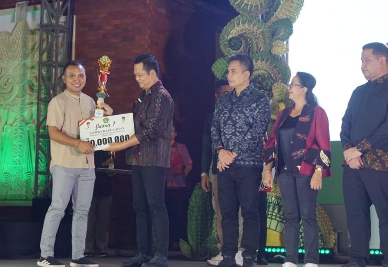 Inovasi Gapura Jegog Antarkan Kelurahan BB Agung Terbaik Tingkat Provinsi Bali Tahun 2025