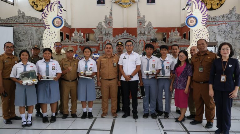 Launching 2.085 Paket MBG di Banyuning, Dukung Pemenuhan Gizi Kelompok Rentan
