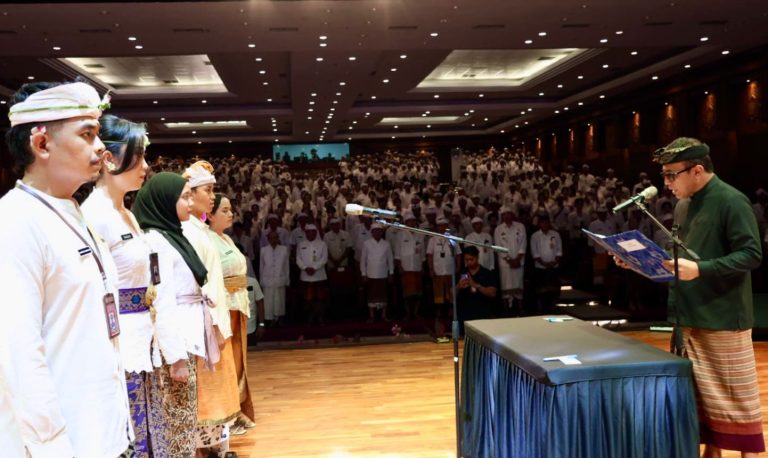 Wali Kota Jaya Negara Lantik 495 PPPK Tahap II, Tegaskan Komitmen Pemkot Denpasar Untuk Tingkatkan Status dan Kesejahteraan Tenaga Kontrak
