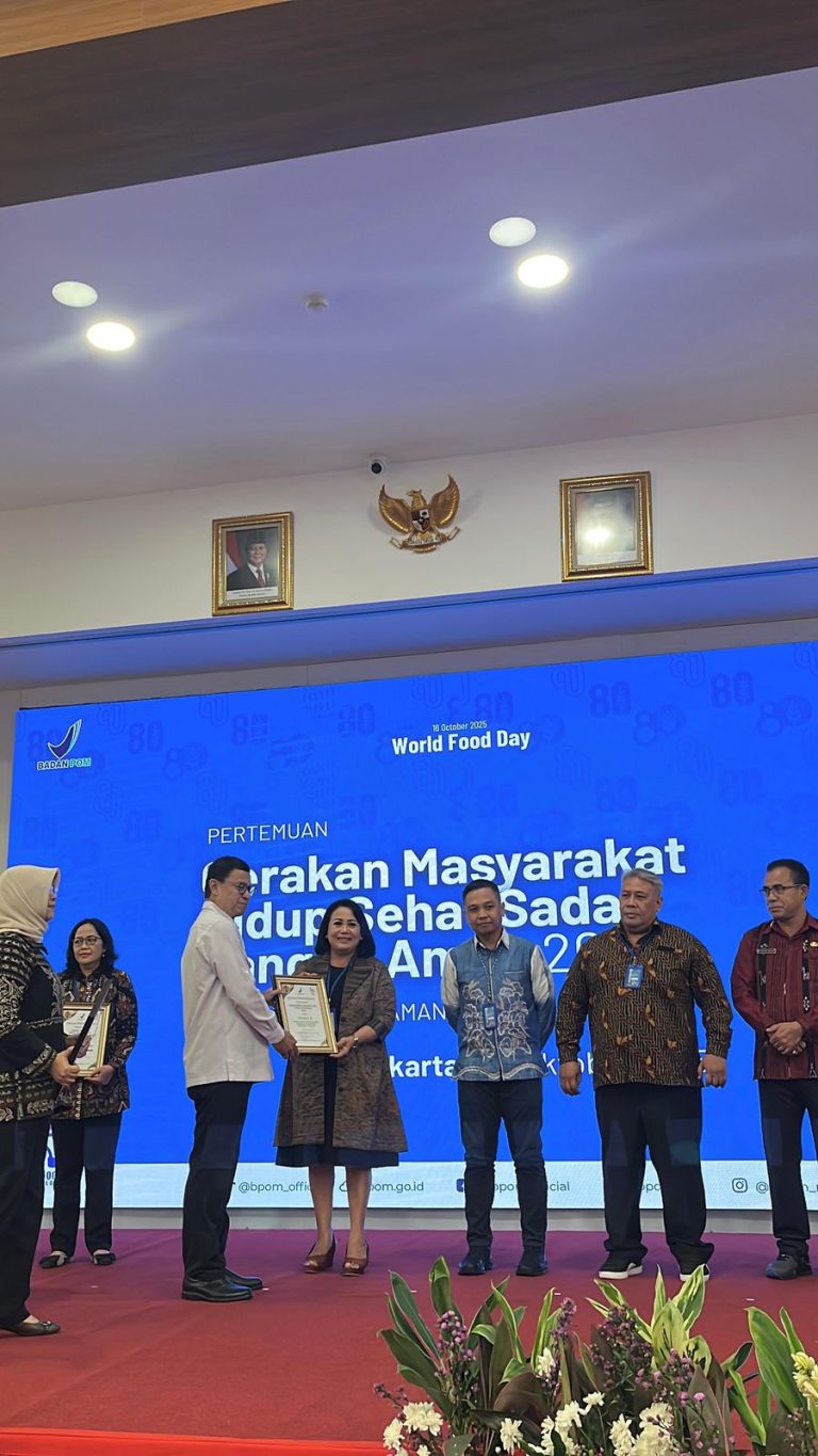Pasar Kertawaringin Sari Penatih Berhasil Raih Penghargaan Pasar Pangan Aman Tingkat Nasional