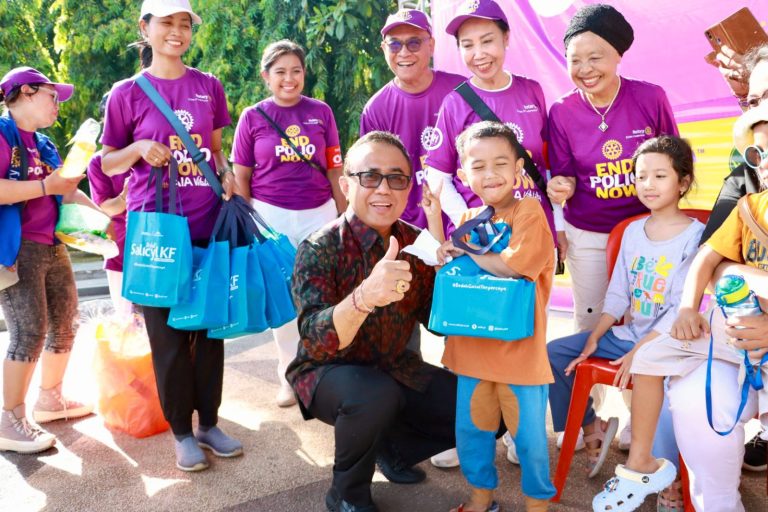 Walikota Jaya Negara Gemakan “Together We End Polio” Pada Rotari World Polio Day