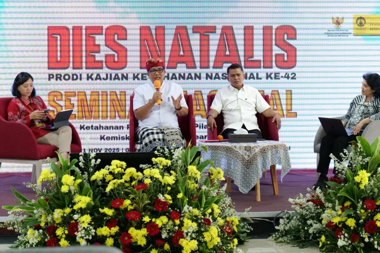 Angkat Sistem Subak, Bupati Sanjaya Paparkan Strategi Ketahanan Pangan Berbasis Kearifan Lokal di Universitas Indonesia