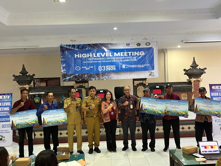 Kendalikan Stok-Harga Pangan Jelang Hari Raya, Pemkab Jembrana Gelar HLM TPID