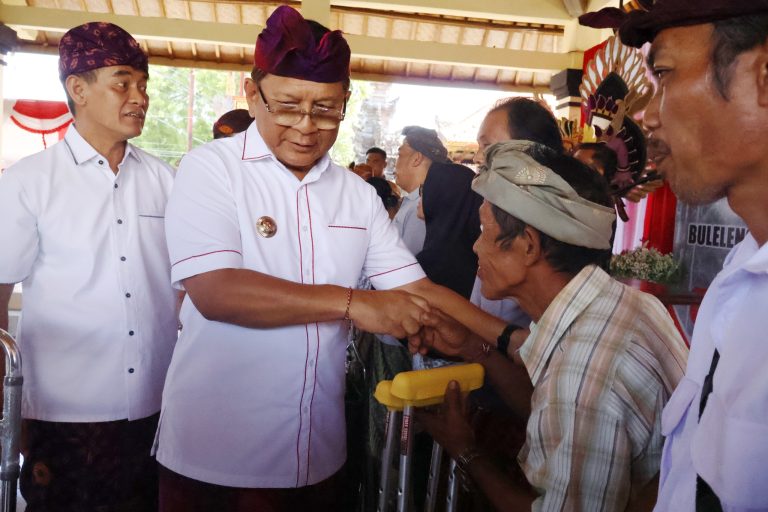 Kunker Perdana Ditiga Kecamatan, Bupati dan Wakil Bupati Buleleng Fokus Benahi Infrastruktur Dan Pendidikan