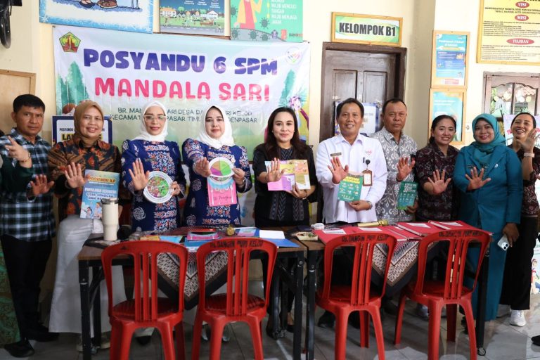 Raih Prestasi Tingkat Nasional, TP. PKK Kabupaten Deli Serdang Study Tiru di Posyandu 6 SPM Mandala Sari