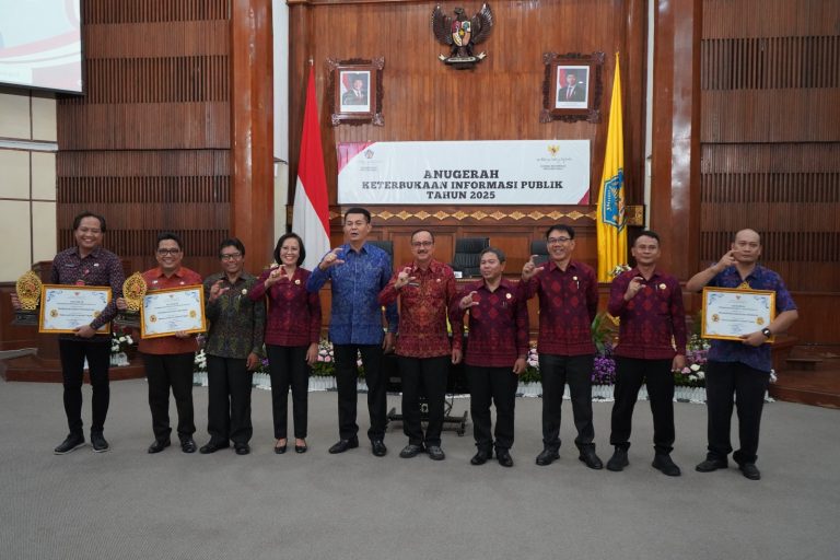 Pemprov Bali Tegaskan Komitmen Transparansi pada Penganugerahan Keterbukaan Informasi Publik 2025