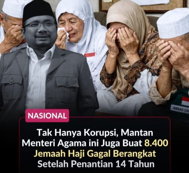 KPK Resmi Tetapkan Mantan Menteri Agama, Yaqut Cholil Qoumas, sebagai Tersangka Dalam Kasus Dugaan Korupsi Pengelolaan Kuota Haji Tahun 2024