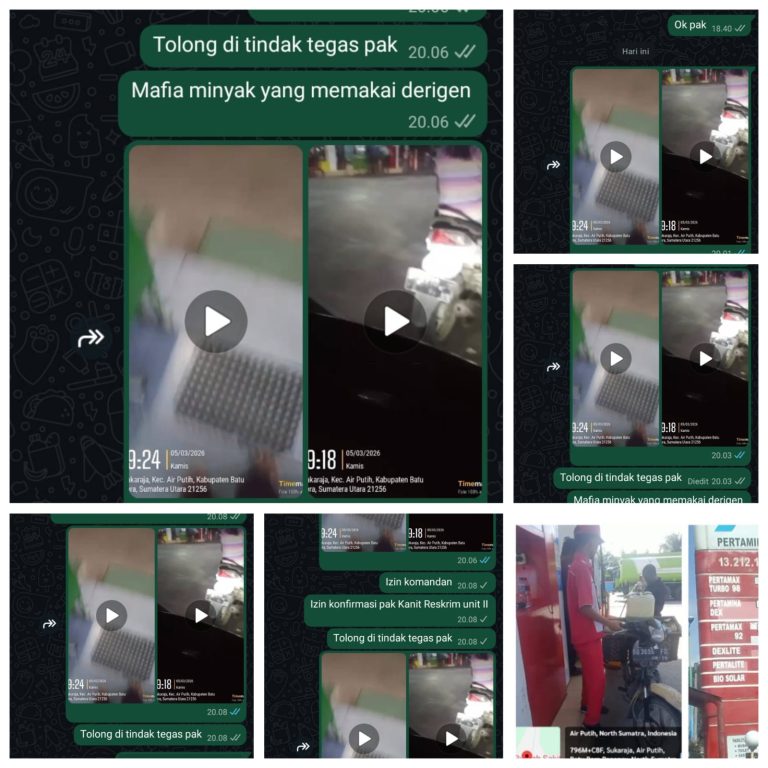 Praktik Penyalahgunaan dan Penimbunan BBM di Batu Bara Semakin Marak, Masih Pemain lama