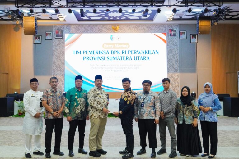 Bupati Batu Bara Terima Tim BPK Sumut pada Entry Meeting Pemeriksaan Interim LKPD 2025