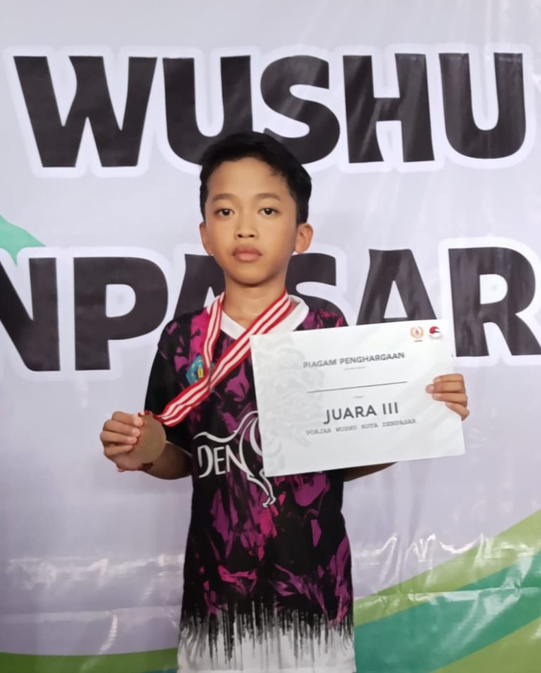 Jaring Atlet Muda Berbakat, 192 Atlet Wushu Denpasar Bertarung Rebut Tiket PORJAR Provinsi Bali 2026