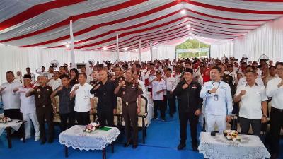 Jaga Desa “Goyang” Karawang, Jamintel Beri Pengarahan kepada BPD se-Kabupaten