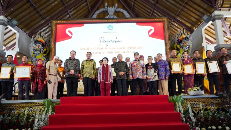 Dampingi Presiden Kelima RI, Gubernur Koster Kawal Lompatan HKI Bali, Dorong Perlindungan Karya dan Martabat Budaya Pulau Dewata