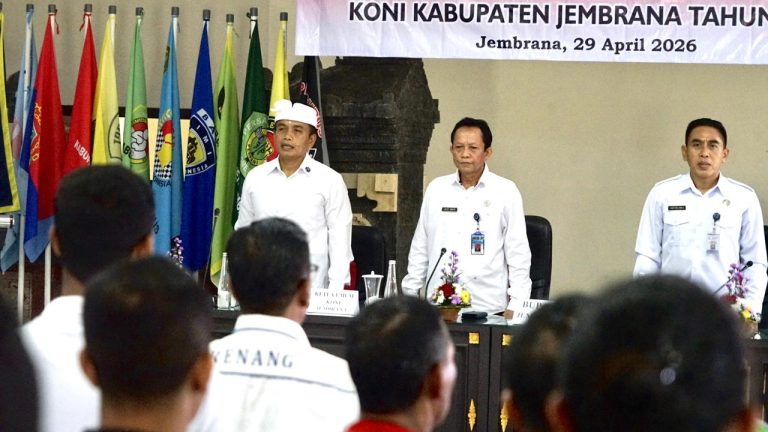 Ipat Kembali Nahkodai KONI Jembrana, Fokus Pembinaan Atlet Berjenjang