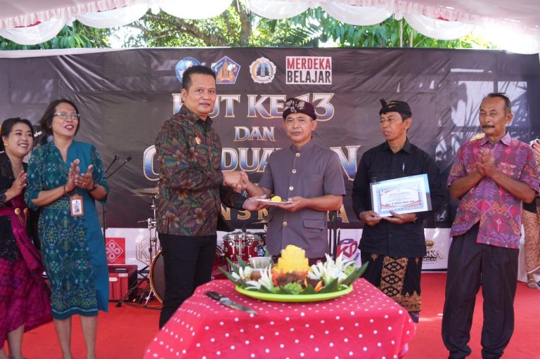 HUT SMK 5 Negara ke-13, Bupati Kembang Dorong Lahirkan SDM Pariwisata Berdaya Saing Global