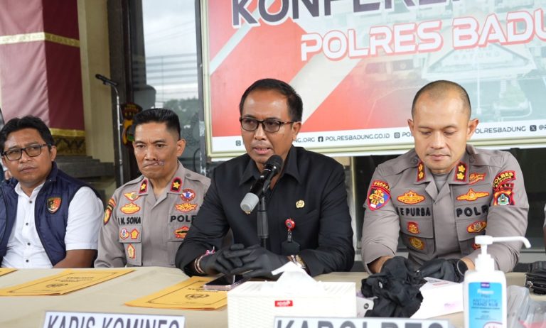 Polres Badung Berikan Apresiasi Dukungan CCTV Diskominfo Pemkab Badung
