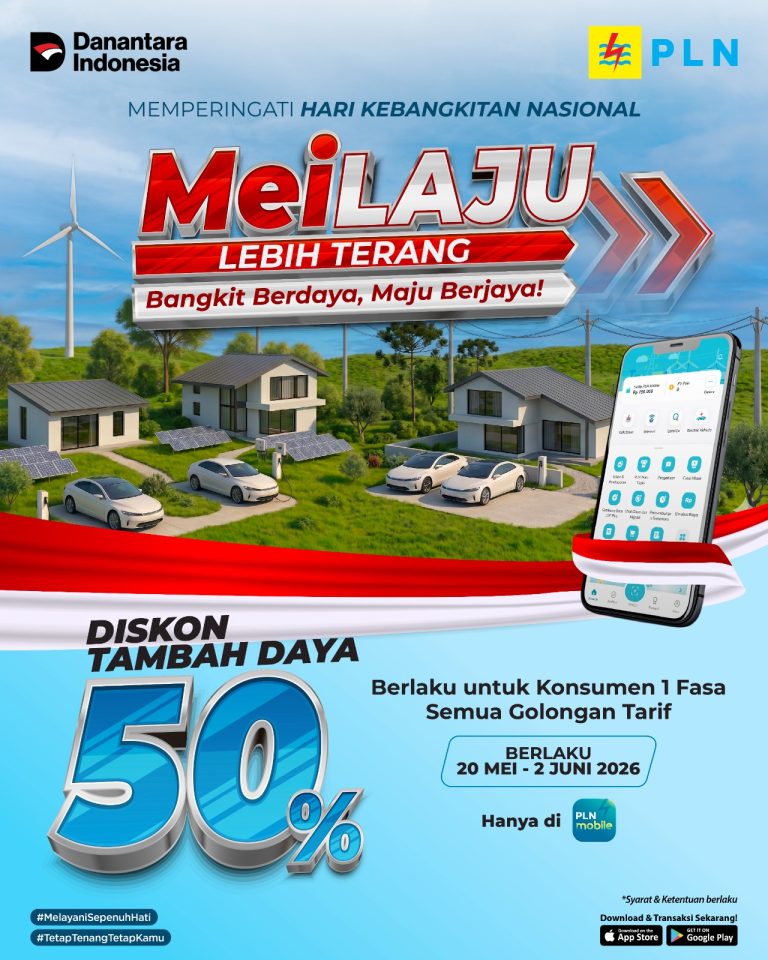 Semangat Hari Kebangkitan Nasional, PLN UID Bali Permudah Masyarakat Tambah Daya Lewat PLN Mobile