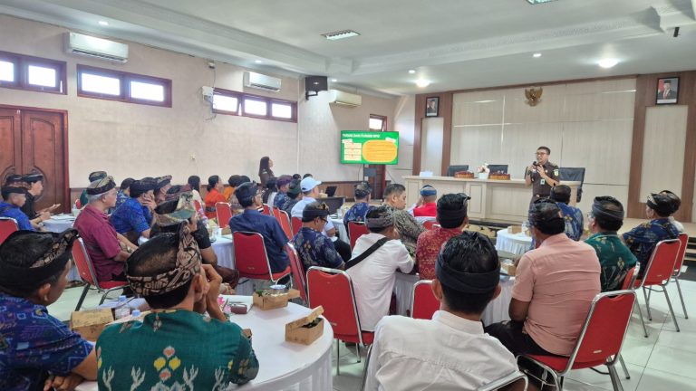 Wujudkan Tata Kelola Desa Yang Transparan, Kejari Jembrana Gelar Rakor Bersama BPD