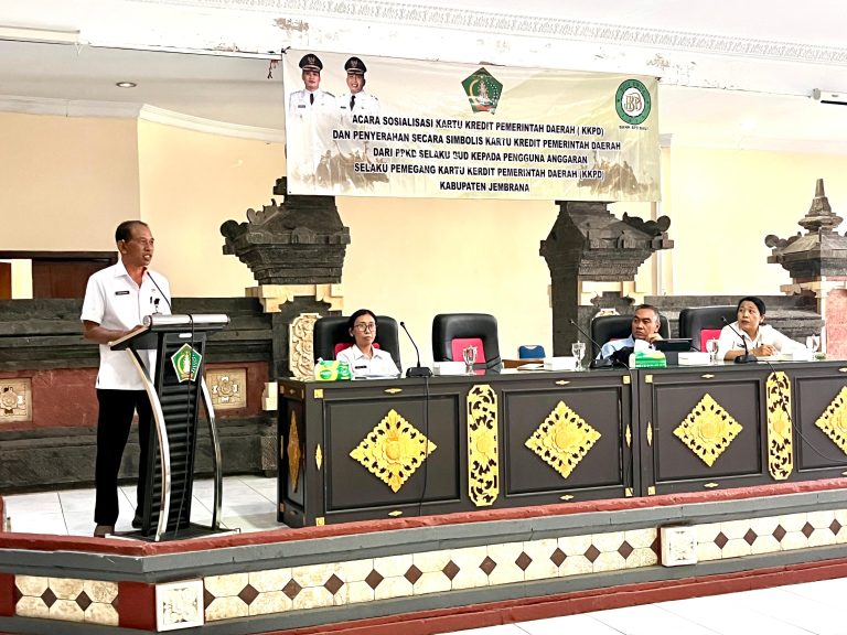 Pangkas Birokrasi Belanja, Pemkab Jembrana Akselerasi Penggunaan Kartu Kredit Pemerintah Daerah