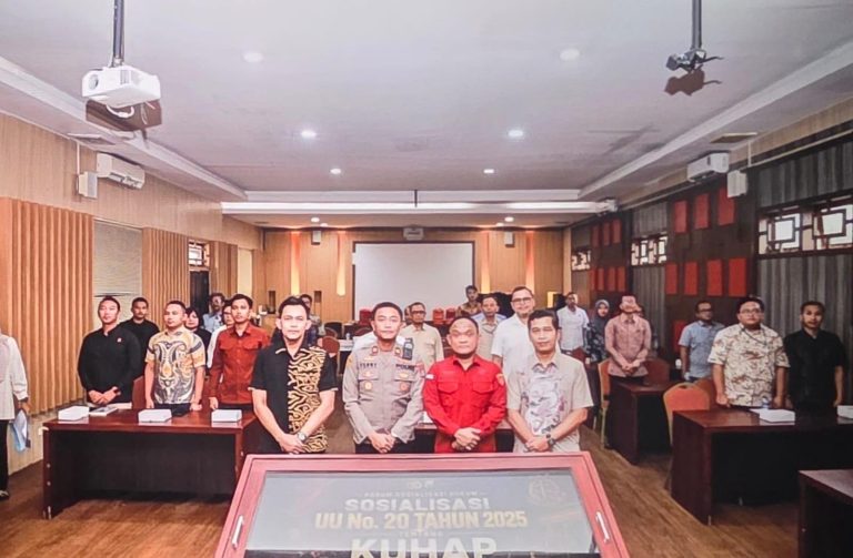 Perkuat Sinergi Penegakan Hukum, Polres Jember Gelar Sosialisasi KUHAP Baru Bersama PPNS dan Kejaksaan