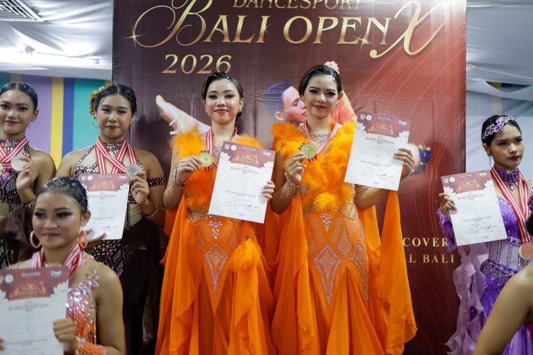 Mendulang 55 Medali, Dancesport Buleleng Berjaya Di Bali Open National X 2026