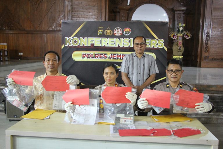 Polres Jembrana Ungkap Dugaan Penipuan Berkedok Bantuan Sosial, Terduga Pelaku Diamankan
