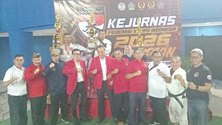 NTT Raih Juara Umum Kejurnas Kempo 2026 Di Buleleng, Resmi Ditutup Oleh Yasonna Laoly