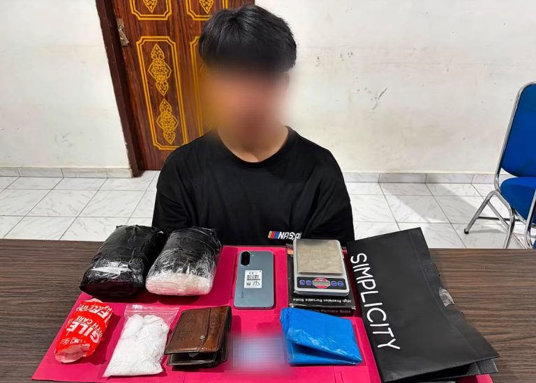 Selundupkan 2,2 Kg Sabu di Selangkangan, Seorang Pria Ditangkap di Riau