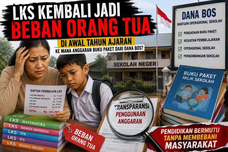 LKS Kembali Jadi Sorotan di Salah Satu SMP Negeri di Jember, Orang Tua Pertanyakan Penggunaan Dana BOS untuk Buku Paket