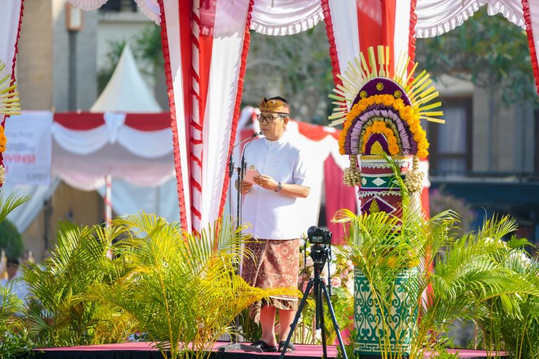 Peringatan Hari Jadi Ke-68 Provinsi Bali di Badung,  Bupati : Momentum Menjaga, Memuliakan dan Menyucikan Alam Bali