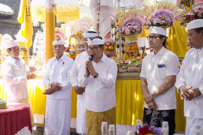 Karya Ngenteg Linggih di Pura Maspahit Canggu (4)