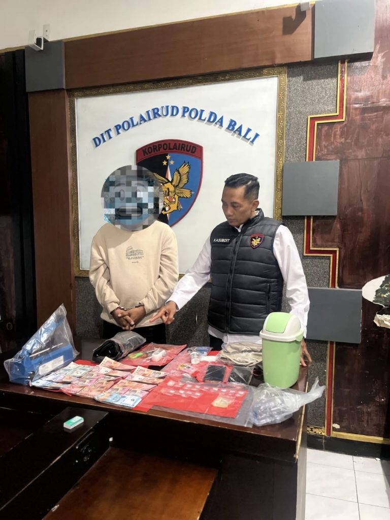 Pengedar Sabu dan Ekstasi Ditangkap di Pemogan, Polisi Sita Uang Rp10,2 Juta