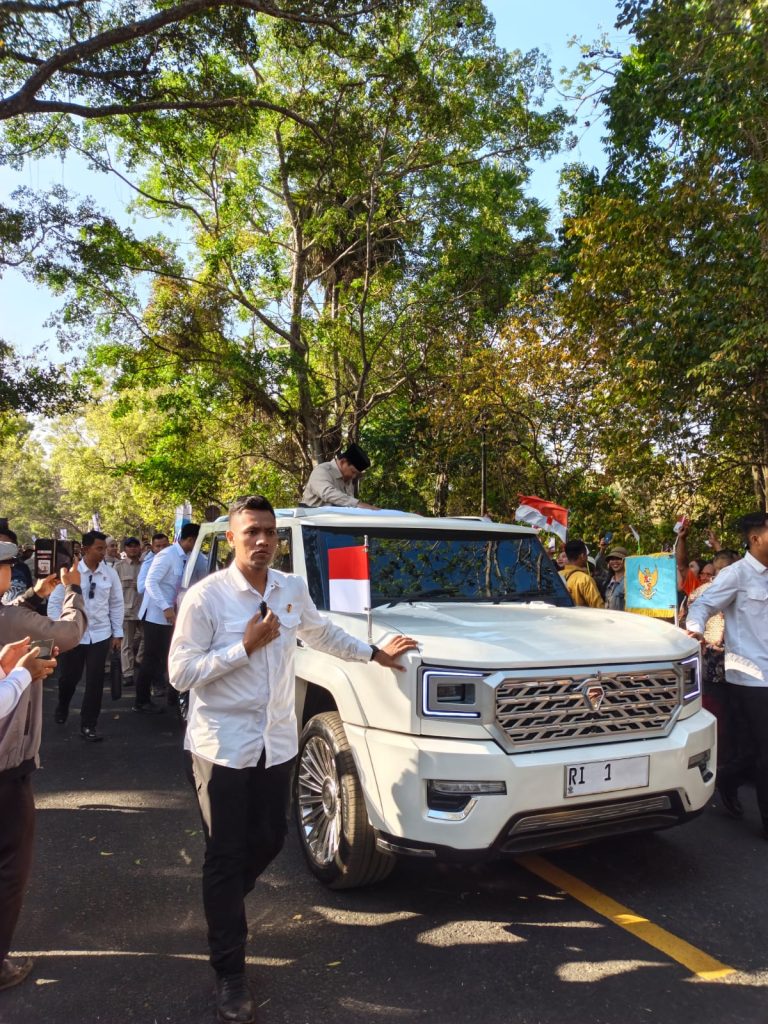 Tiba di Jembrana, Presiden RI Prabowo Launching Groundbreaking PLTS