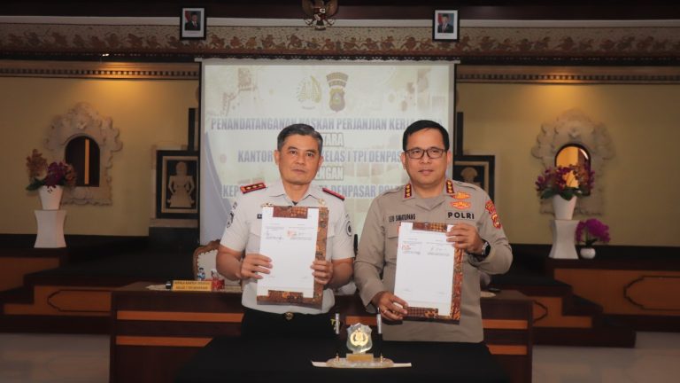 Awasi Aktivitas WNA di Denpasar, Imigrasi dan Polresta Sepakat Perkuat Sinergi