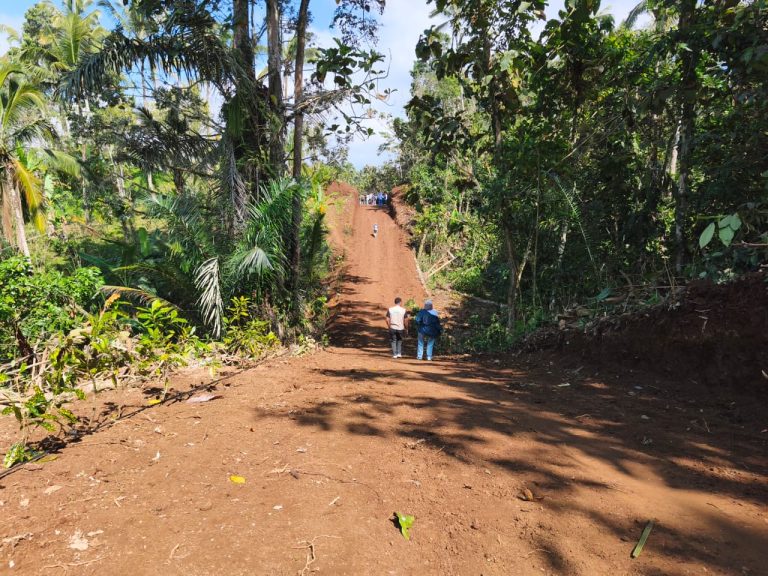 Jalan Swadaya 1,26 Km Buka Akses Dua Banjar di Sangketan, Perbekel Singgung Kondisi Infrastruktur Tabanan
