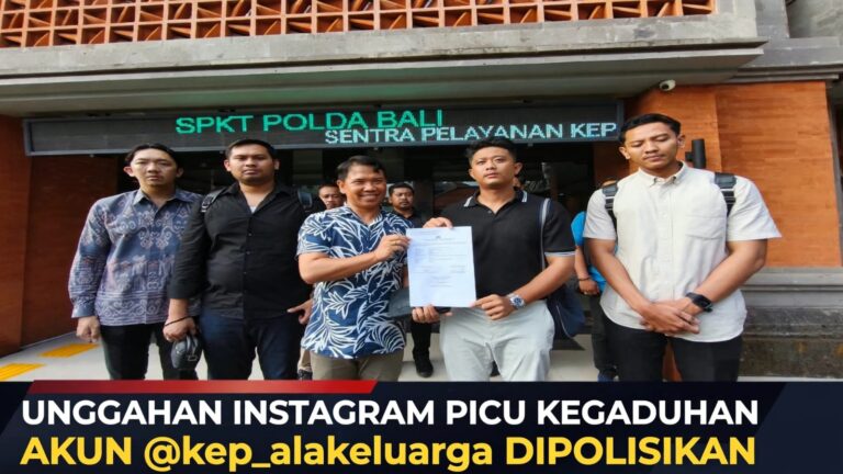 Unggahan Instagram Picu Kegaduhan, Akun @kep_alakeluarga Dipolisikan