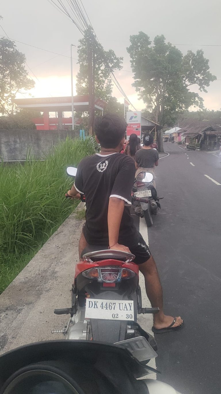 Kelangkaan BBM di Karangasem berlanjut
